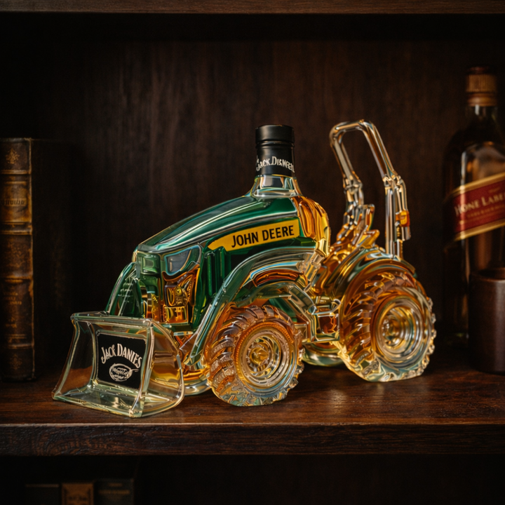 Jack Daniel's Whisky láhev - Edice Traktor