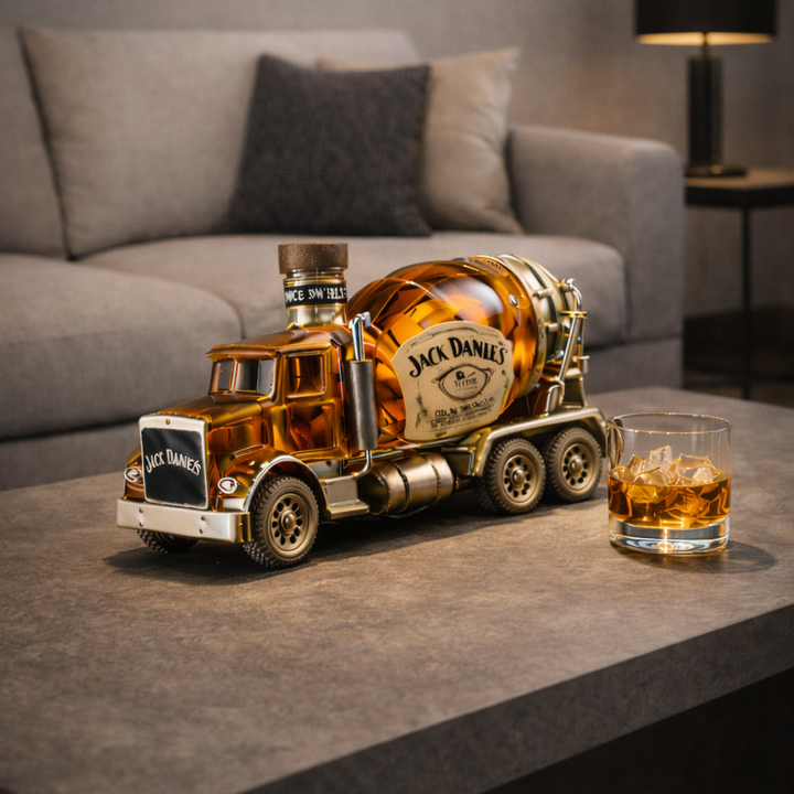 Jack Daniel's Whisky láhev - Edice Nákladní auto