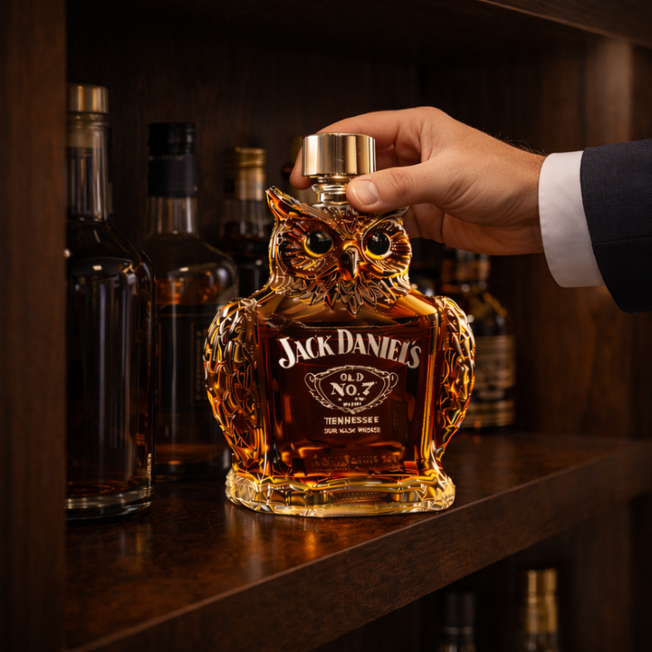 Whisky láhev - Edice Sova