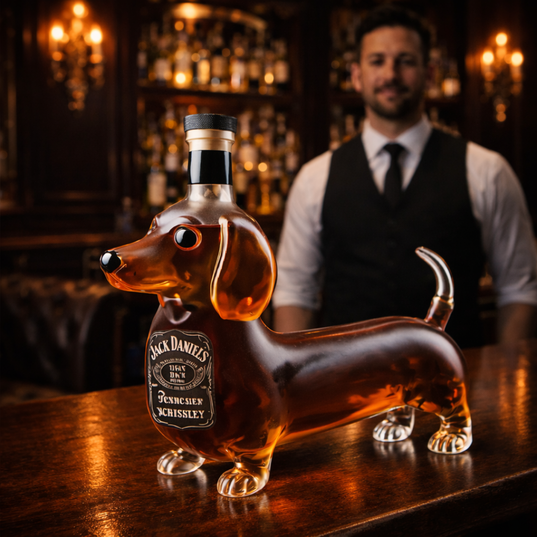 Jack Daniel's Whisky láhev - Edice Jezevčík