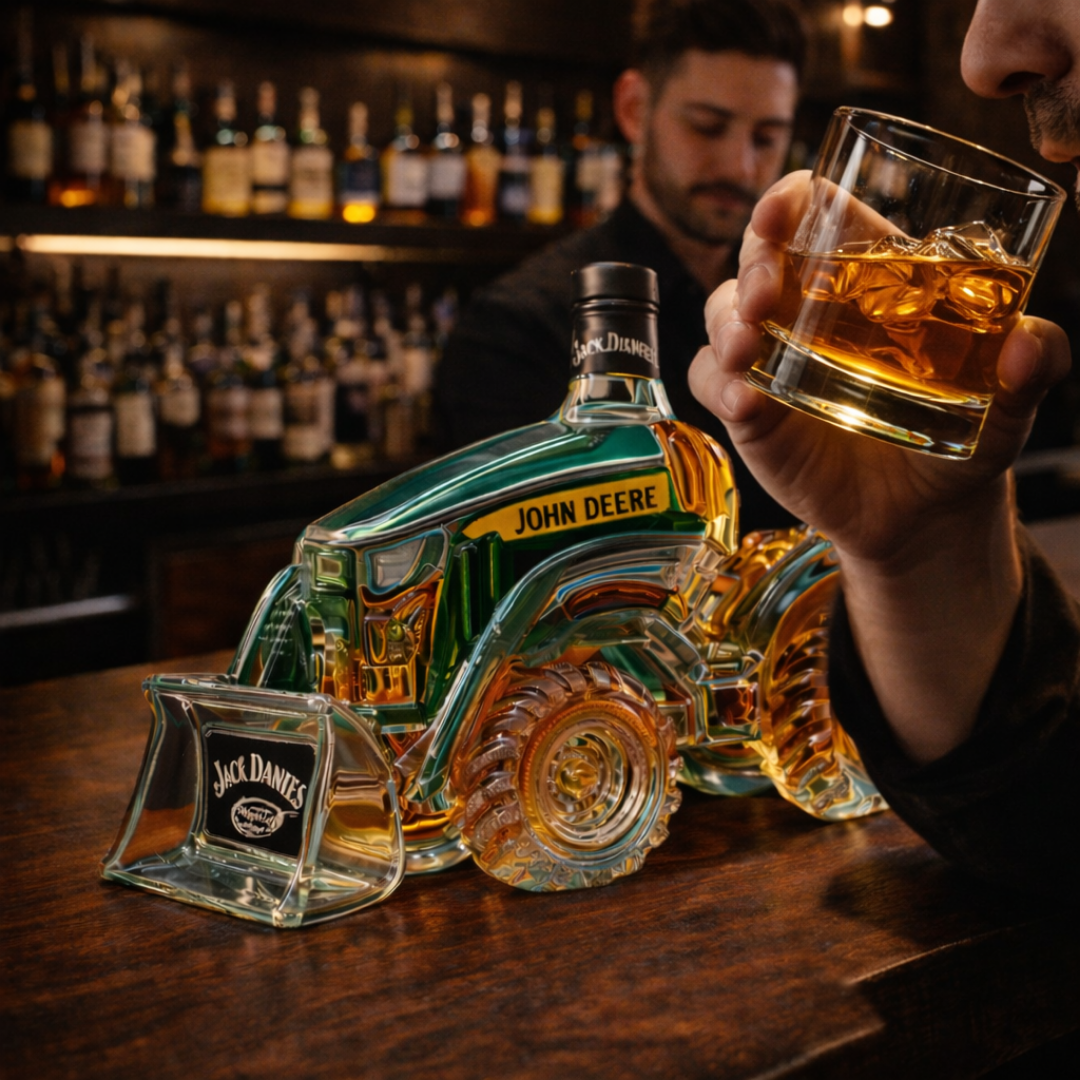 Jack Daniel's Whisky láhev - Edice Traktor