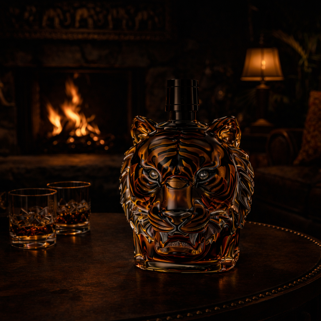 Whisky láhev - Edice Tygr