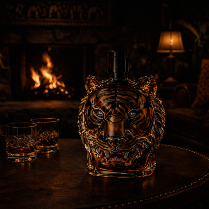 Whisky láhev - Edice Tygr