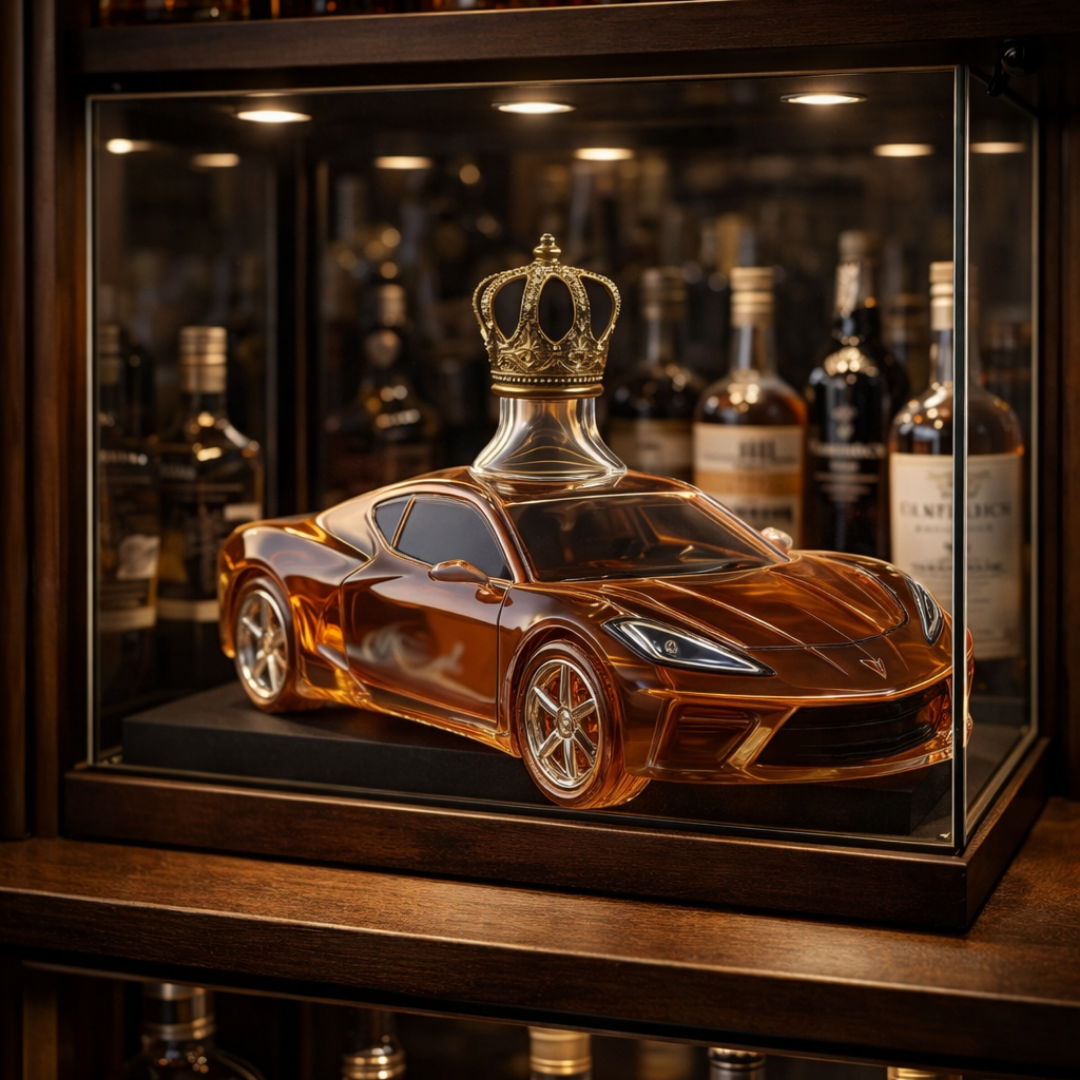 Whisky láhev - Edice Corvette
