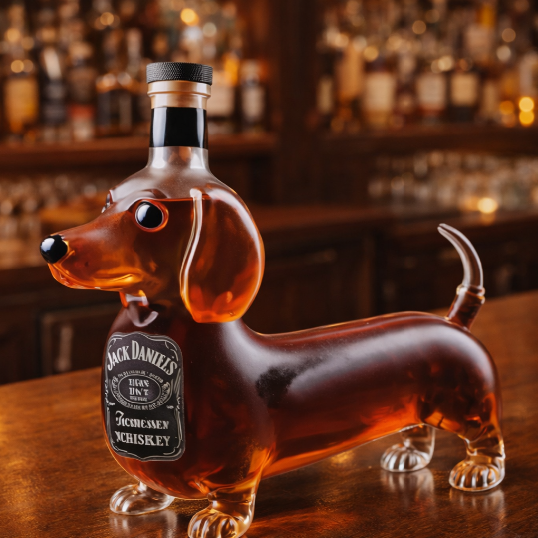 Jack Daniel's Whisky láhev - Edice Jezevčík