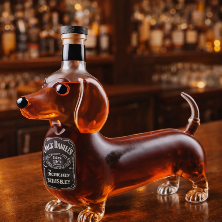 Jack Daniel's Whisky láhev - Edice Jezevčík