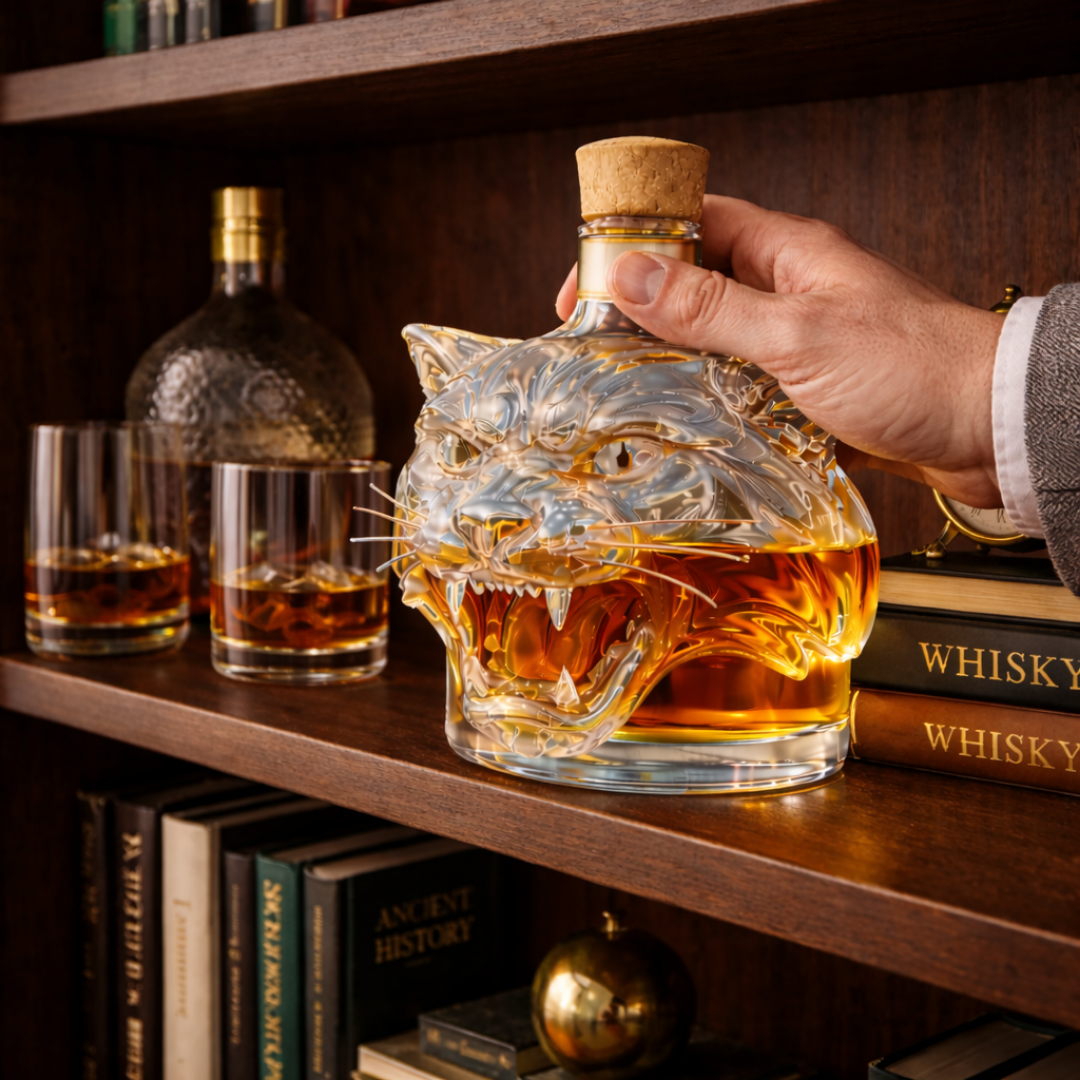 Whisky láhev - Edice Tygr
