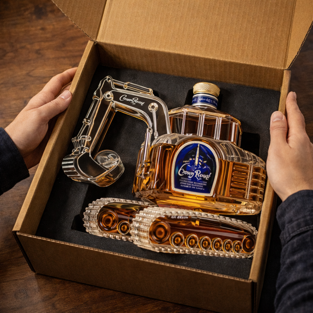 Whisky láhev - Edice Bagr