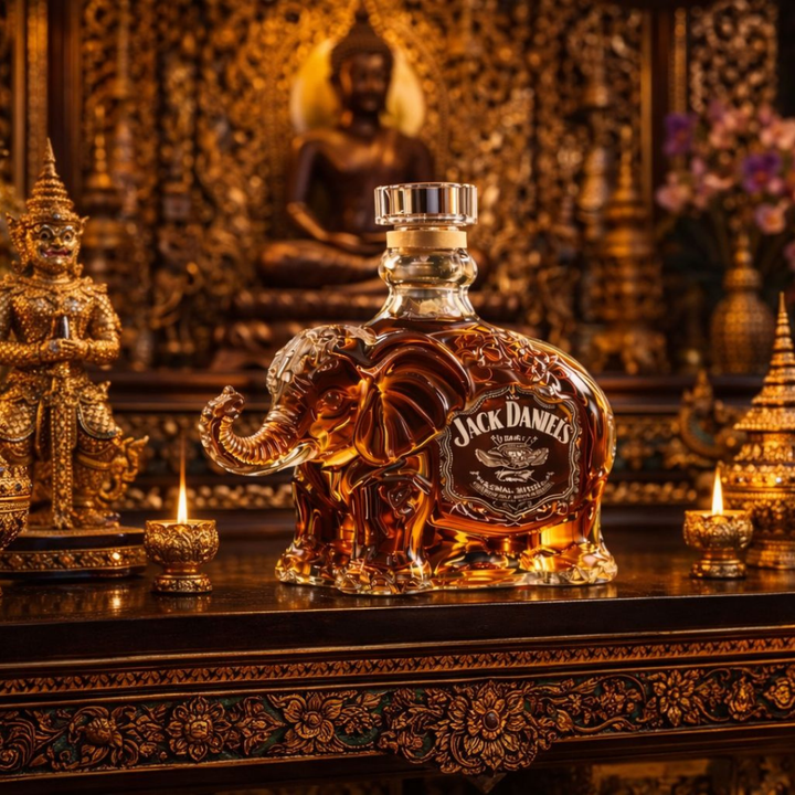 Jack Daniel's Whisky láhev - Edice Slon