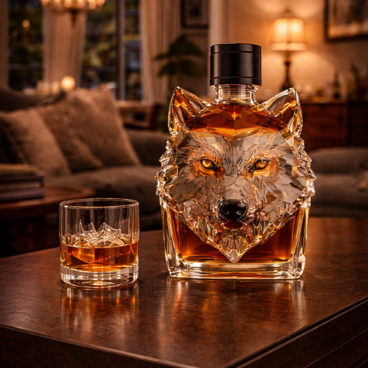 Whisky láhev - Edice Vlk
