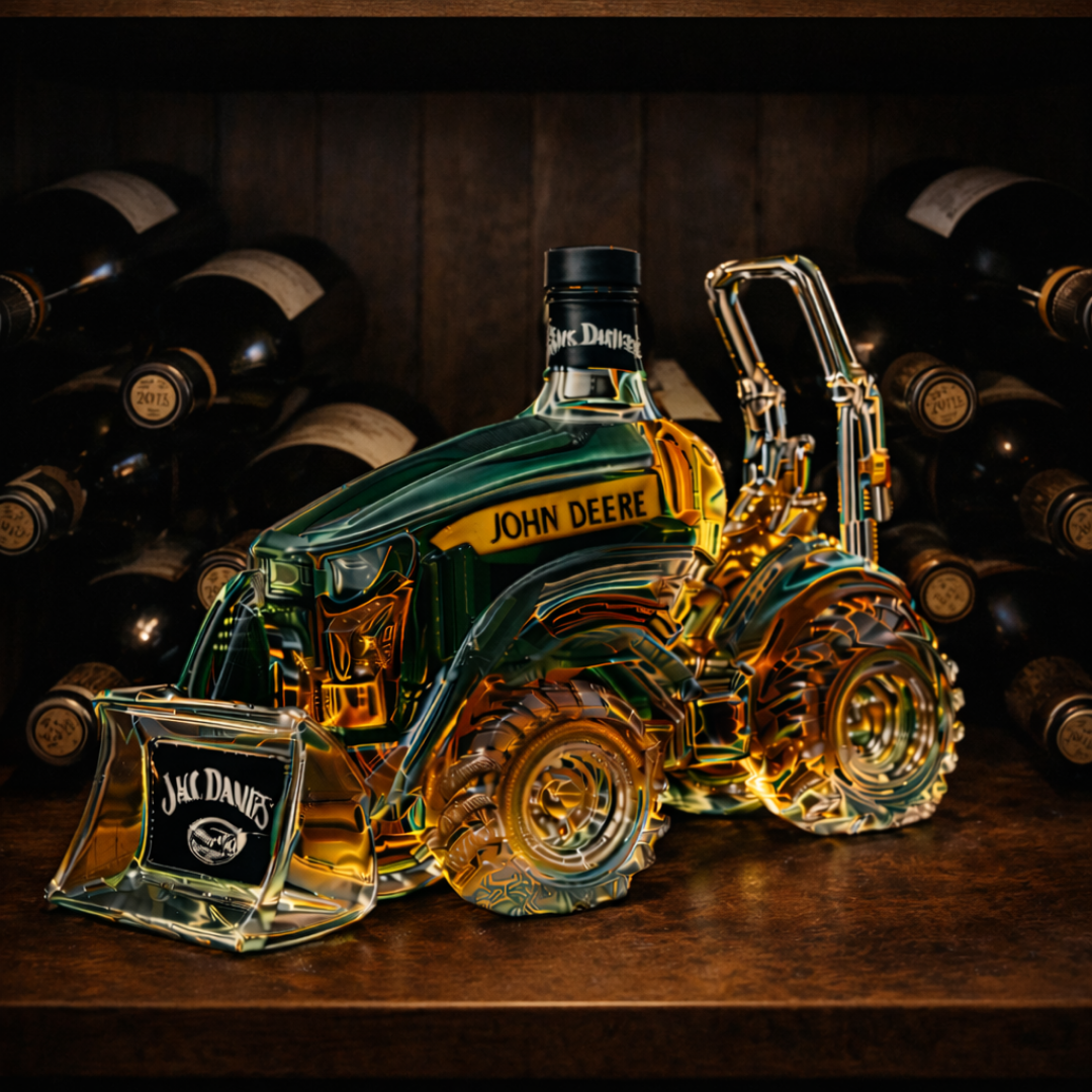 Jack Daniel's Whisky láhev - Edice Traktor