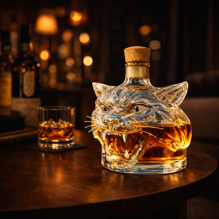 Whisky láhev - Edice Tygr