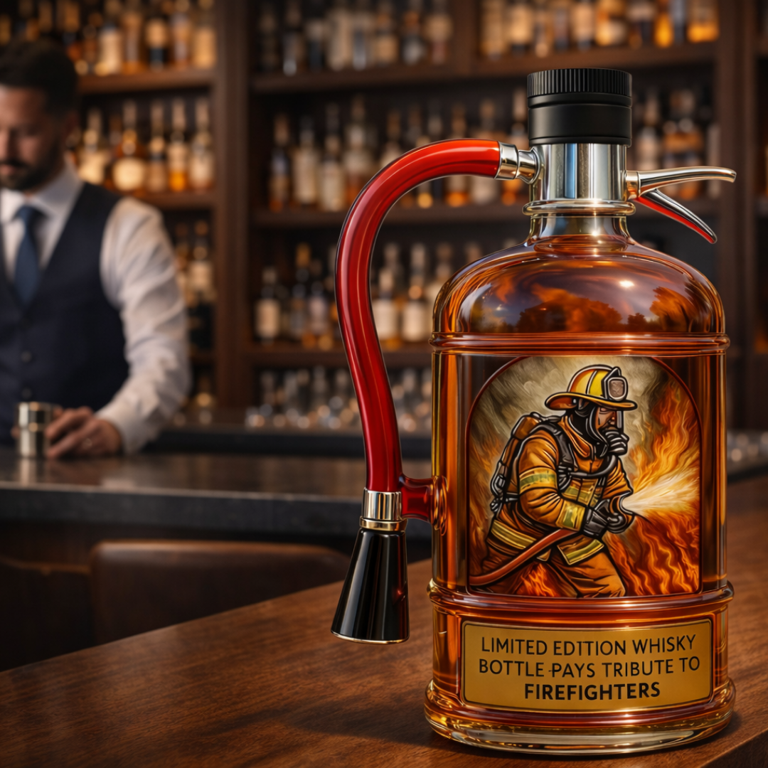 Whisky láhev - Edice Hasič