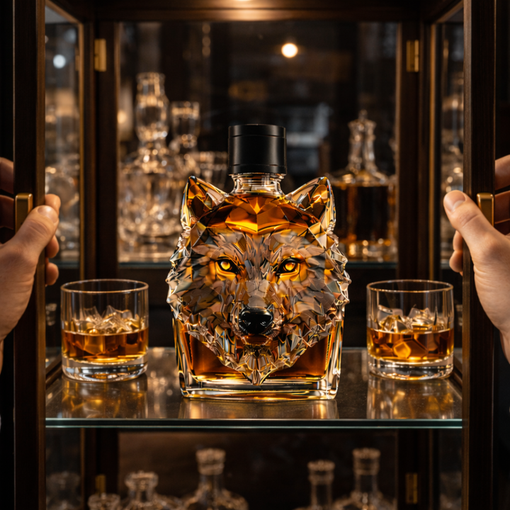 Whisky láhev - Edice Vlk