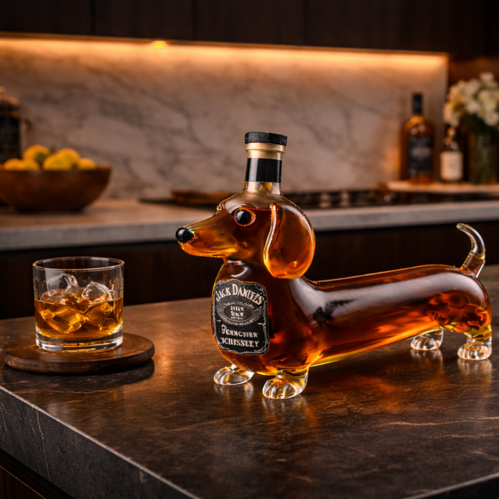 Jack Daniel's Whisky láhev - Edice Jezevčík