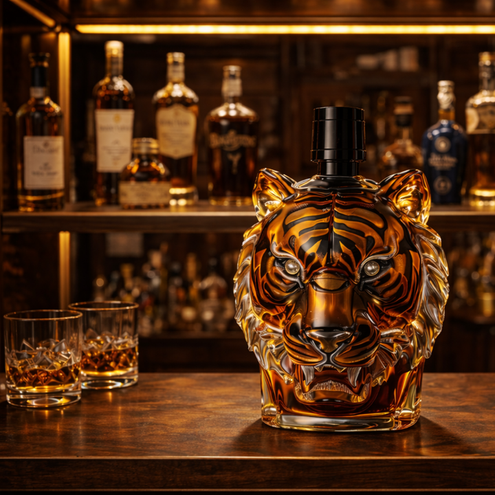 Whisky láhev - Edice Tygr