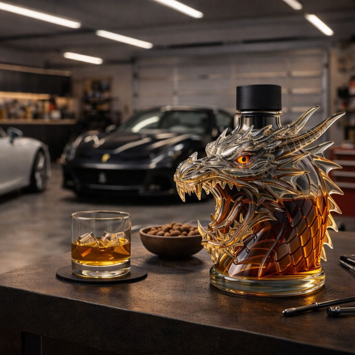 Whisky láhev - Edice Drak