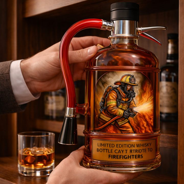 Whisky láhev - Edice Hasič