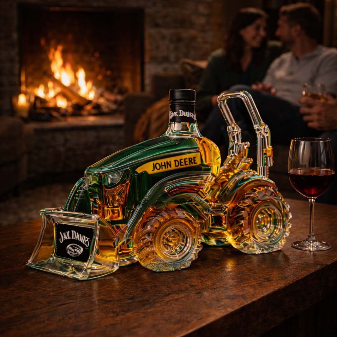 Jack Daniel's Whisky láhev - Edice Traktor
