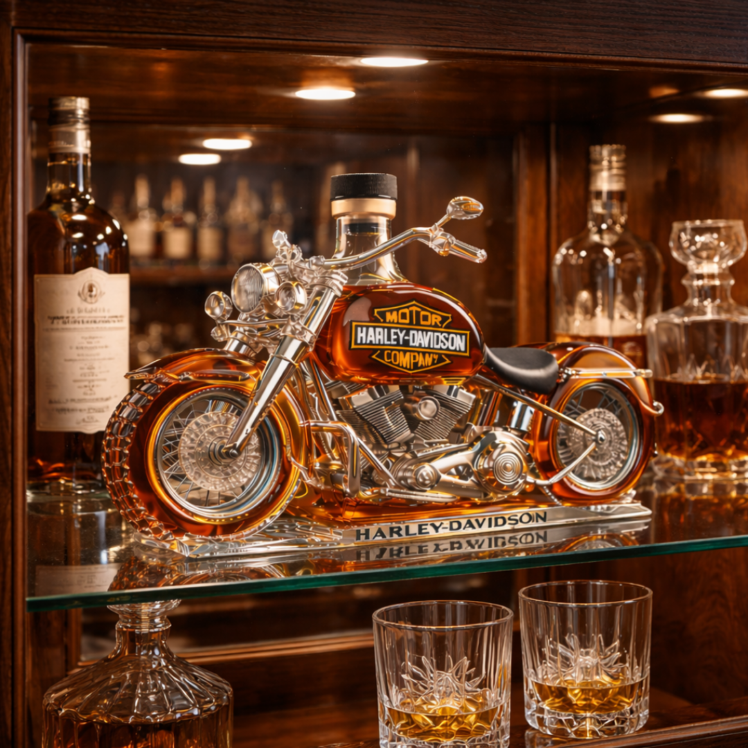 Whisky láhev - Edice Harley Davidson