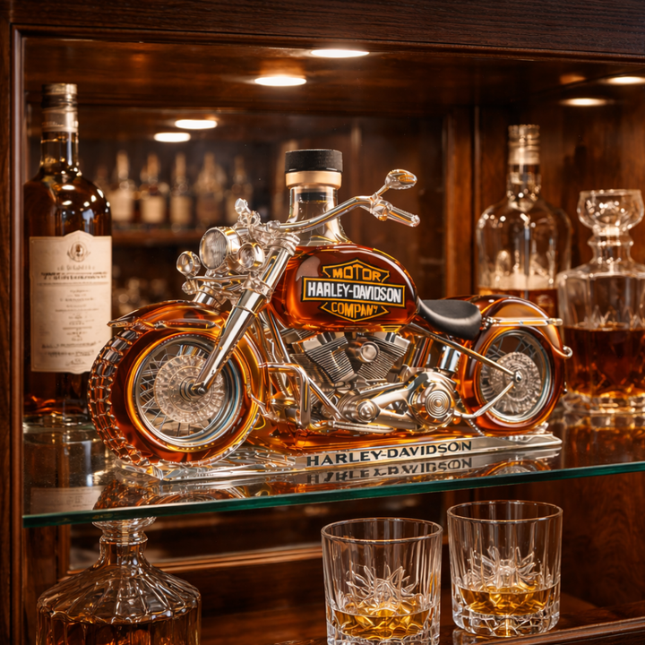 Whisky láhev - Edice Harley Davidson