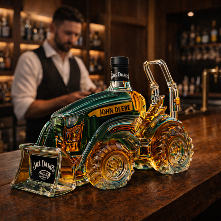 Jack Daniel's Whisky láhev - Edice Traktor