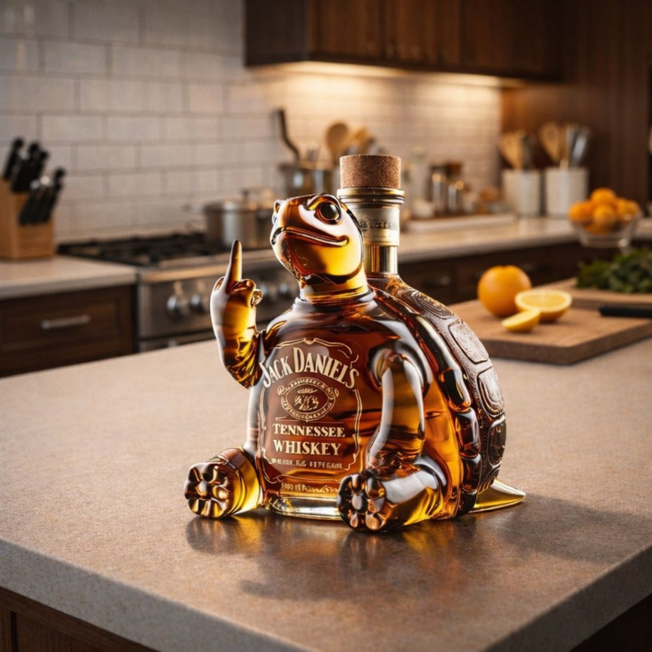 Jack Daniel's Whisky láhev - Edice Želva