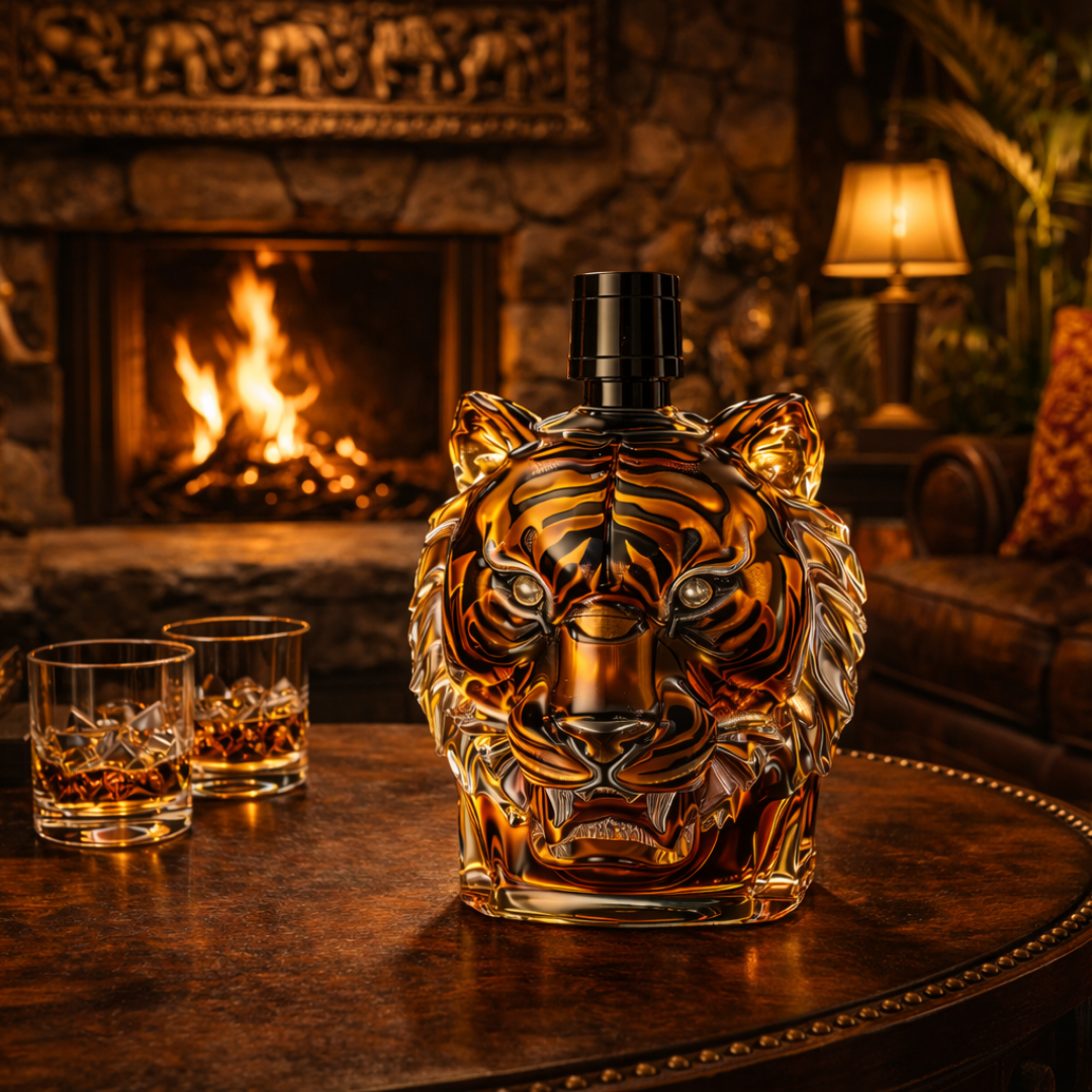 Whisky láhev - Edice Tygr