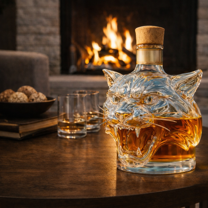 Whisky láhev - Edice Tygr