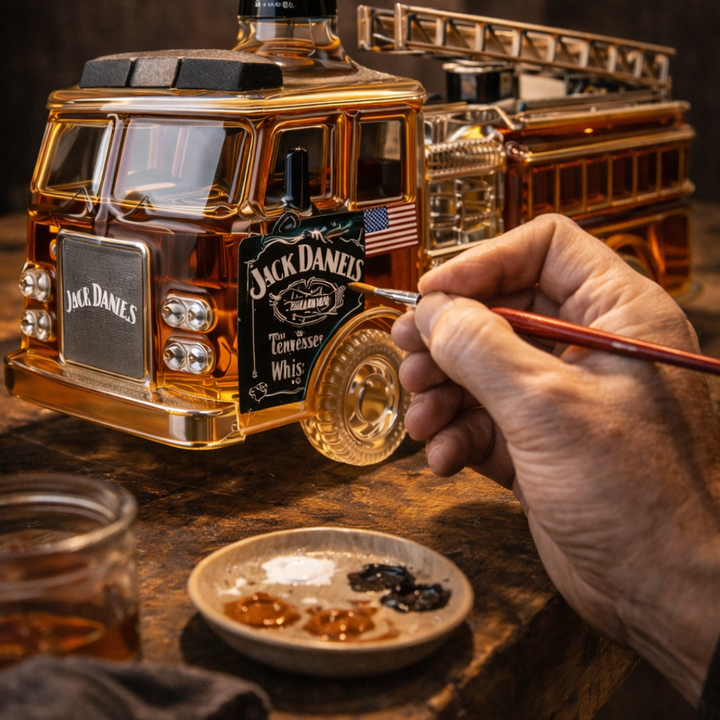 Jack Daniel's whisky láhev - Edice Hasič