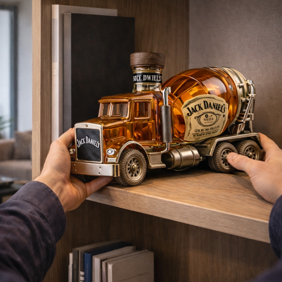 Jack Daniel's Whisky láhev - Edice Nákladní auto