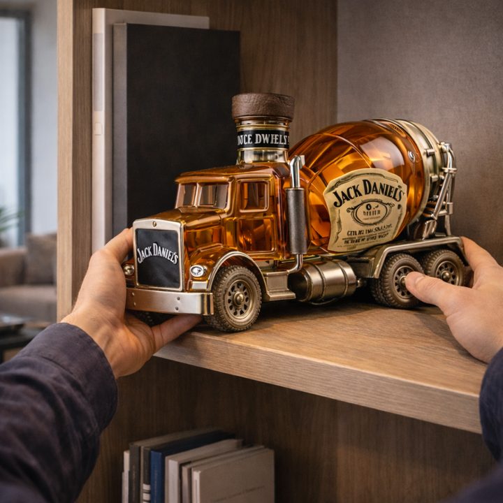 Jack Daniel's Whisky láhev - Edice Nákladní auto