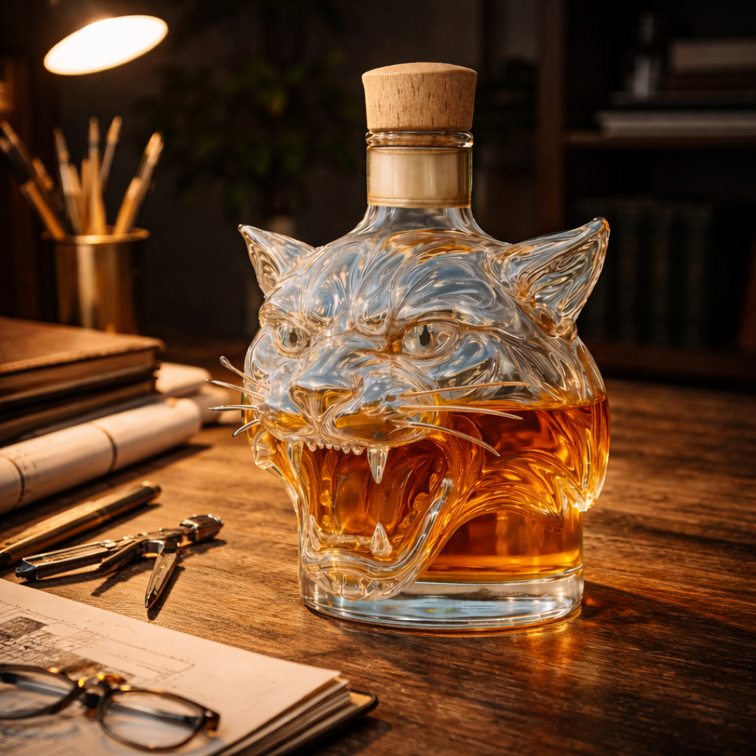 Whisky láhev - Edice Tygr
