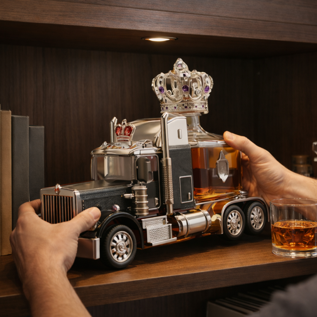 Whiskey láhev - Edice Nákladní auto