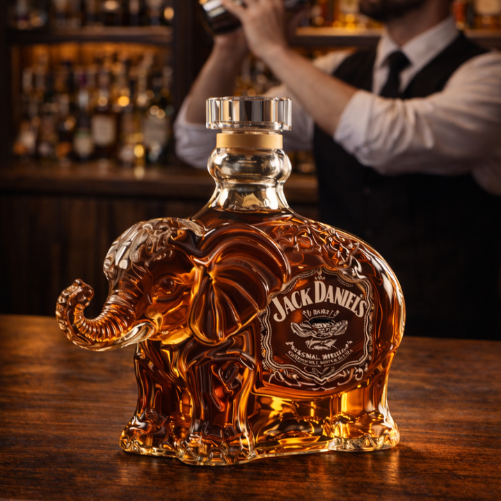 Jack Daniel's Whisky láhev - Edice Slon