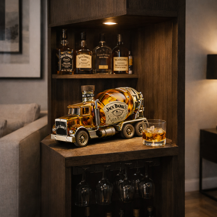 Jack Daniel's Whisky láhev - Edice Nákladní auto