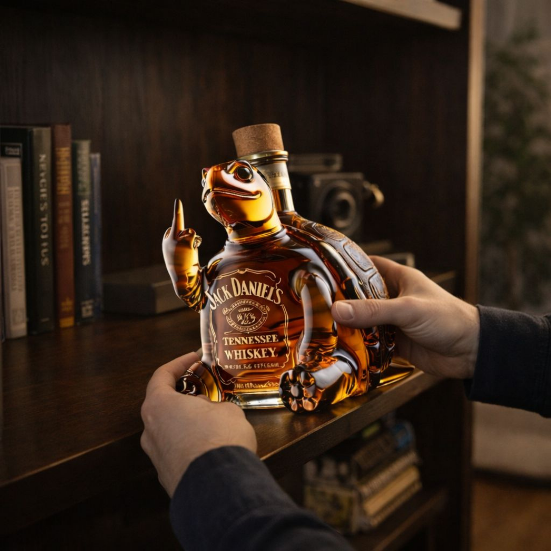 Jack Daniel's Whisky láhev - Edice Želva