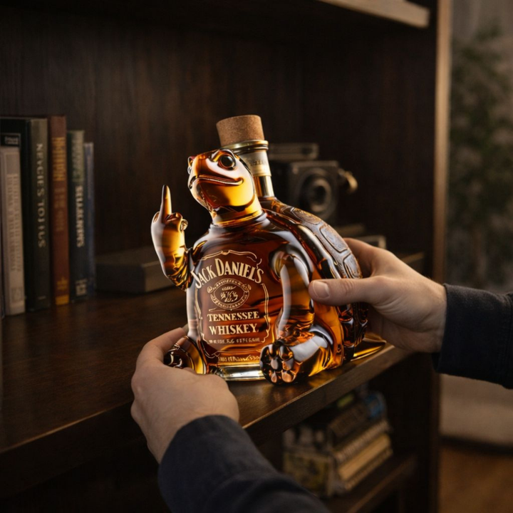 Jack Daniel's Whisky láhev - Edice Želva