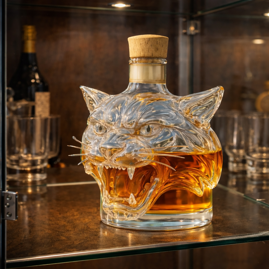 Whisky láhev - Edice Tygr