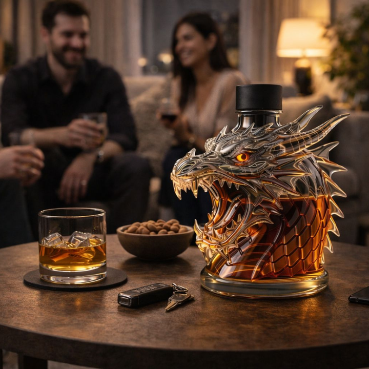 Whisky láhev - Edice Drak