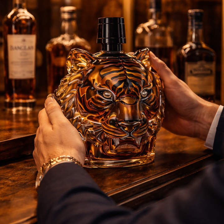 Whisky láhev - Edice Tygr