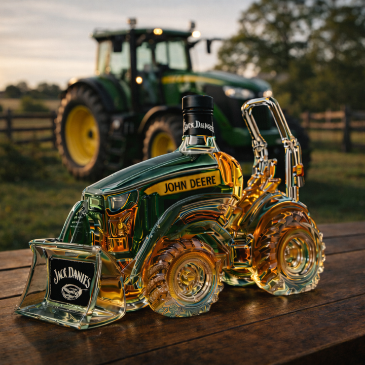 Jack Daniel's Whisky láhev - Edice Traktor