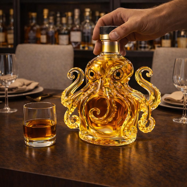 Whisky láhev - Edice Chobotnice