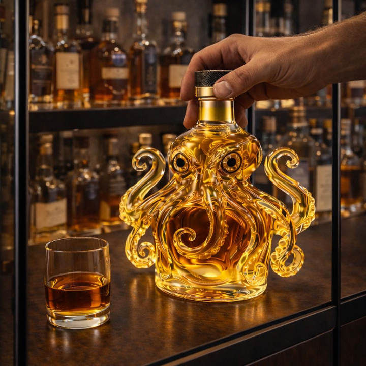 Whisky láhev - Edice Chobotnice