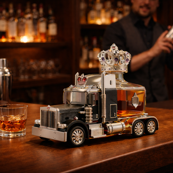 Whiskey láhev - Edice Nákladní auto