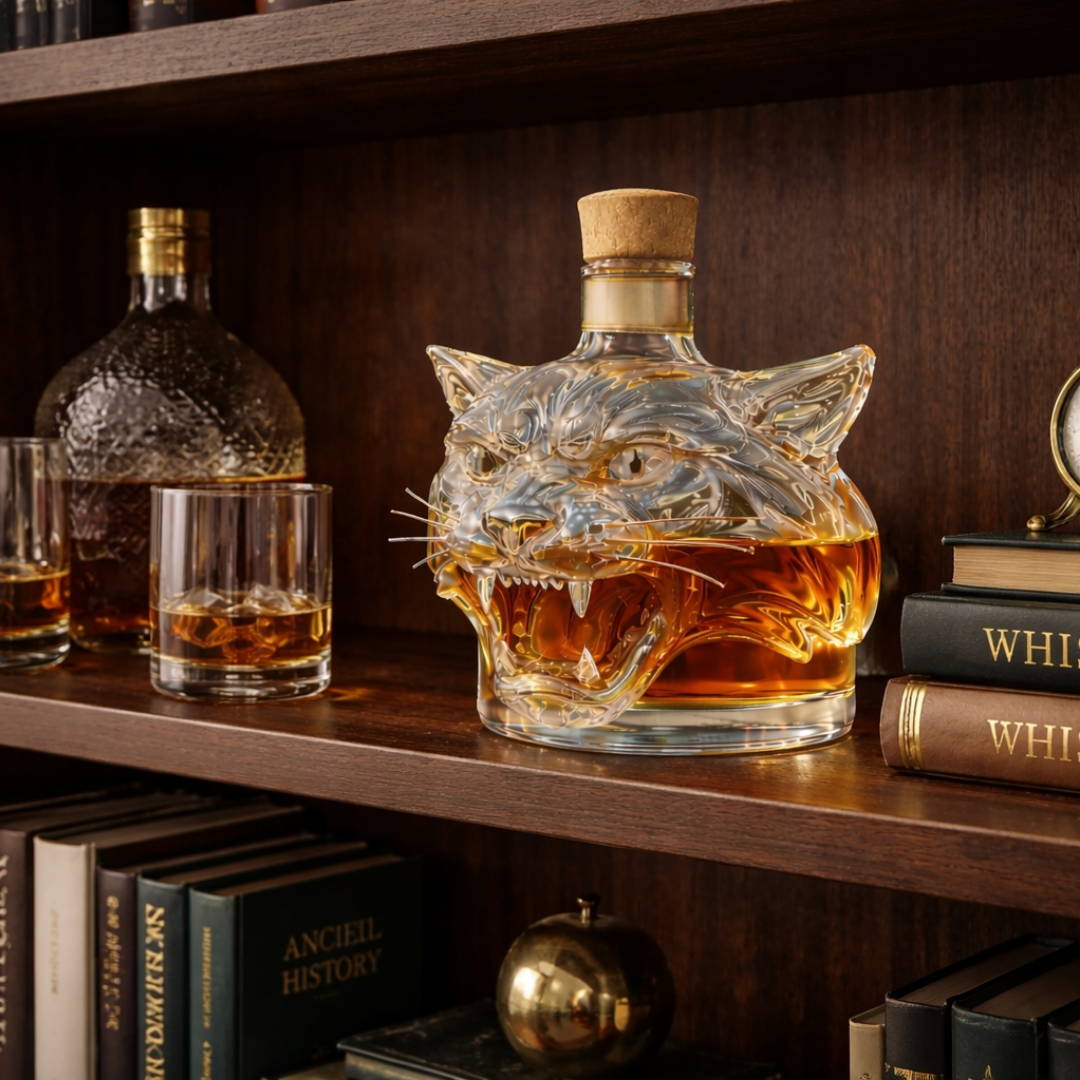 Whisky láhev - Edice Tygr