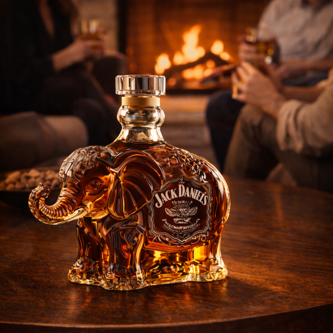Jack Daniel's Whisky láhev - Edice Slon