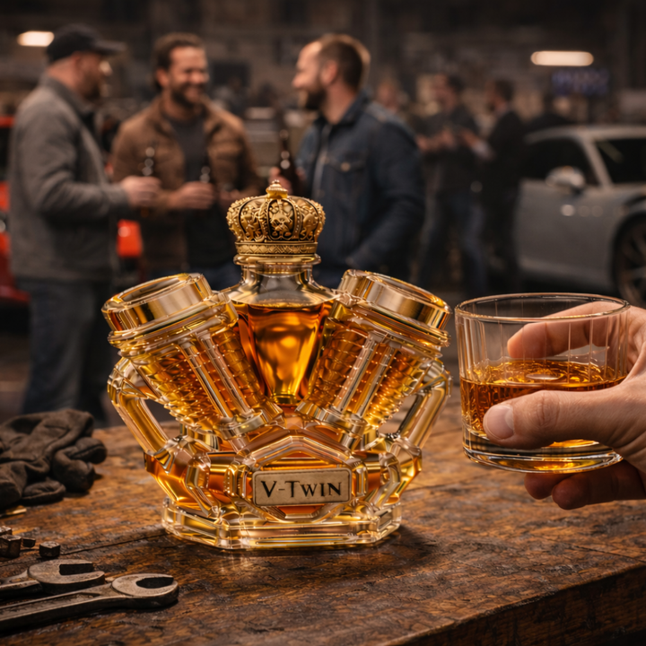 Whisky láhev - Edice V8