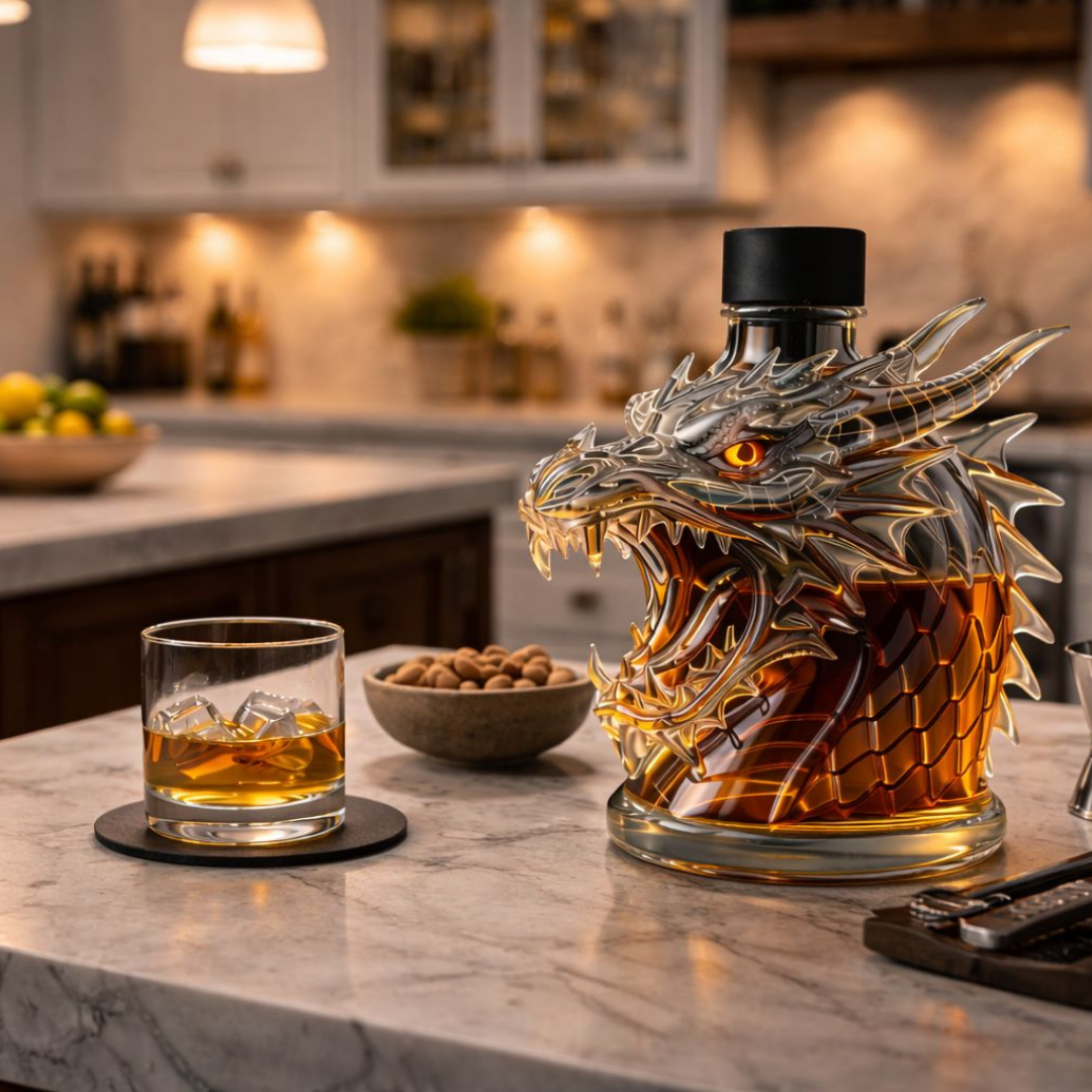 Whisky láhev - Edice Drak