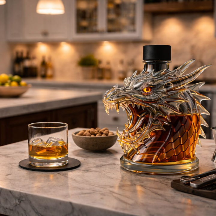 Whisky láhev - Edice Drak